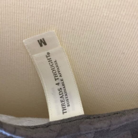 Threads 4 Thought Maxi Dress Sleeveless Gray Arrow Pattern Size Medium - Picture 8 of 12